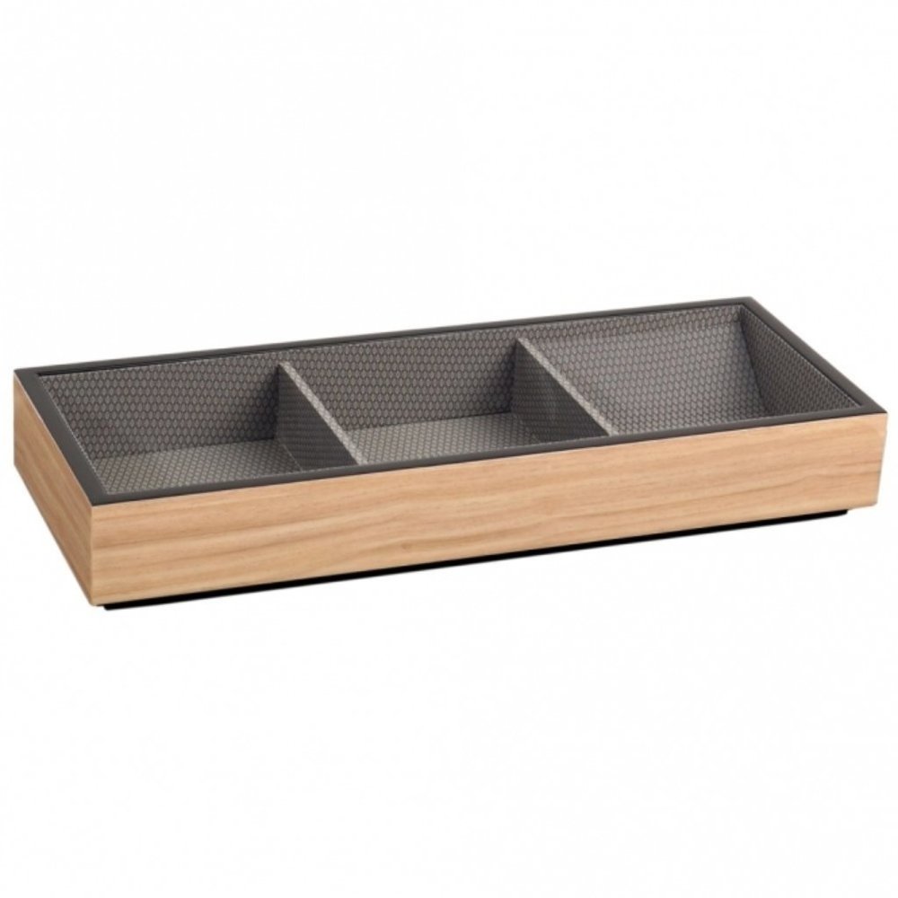 Wolf Meridian Valet Tray in Blonde Wood Veneer